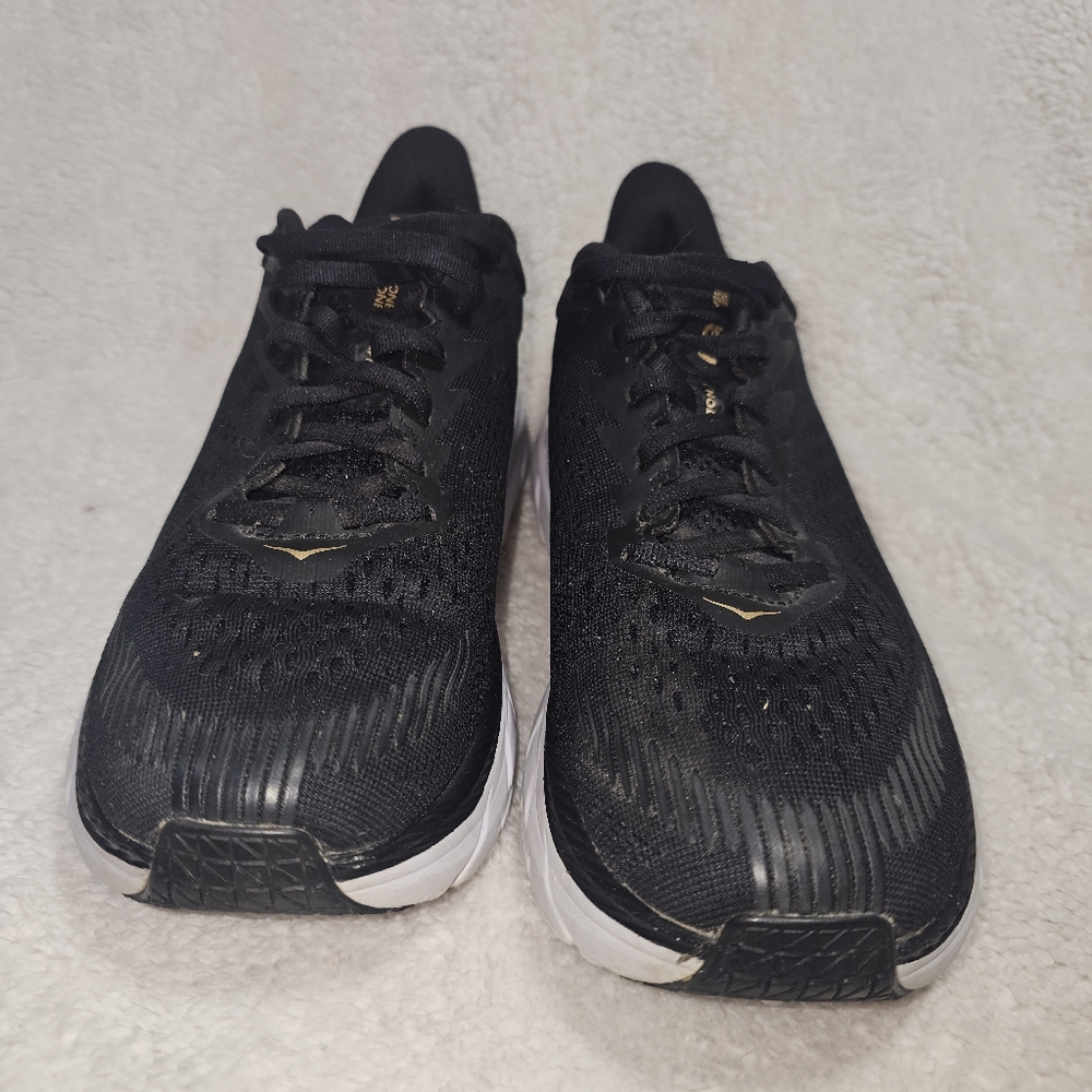 Hoka One One Women Size 8 Black Running Shoes 1110509. - Picture 6 of 10